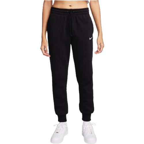 Nike Women's Sportswear Phoenix Fleece Mid-Rise Tracksuit Bottoms - Black