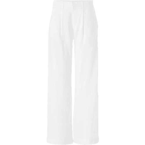 Gina Tricot Linen Trousers - White