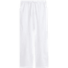 H&M Linen Blend Pull On Trousers - White