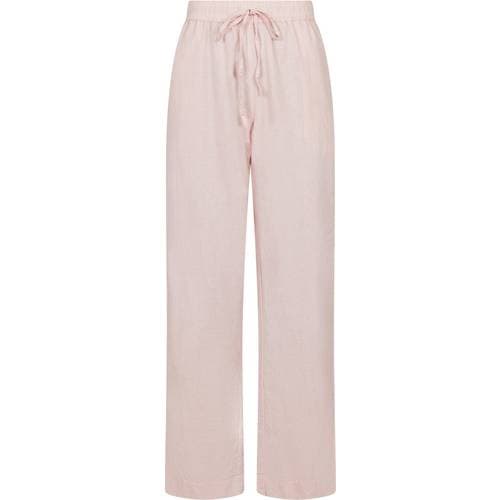 Neo Noir Sonar Linen Pants - Rose Smoke