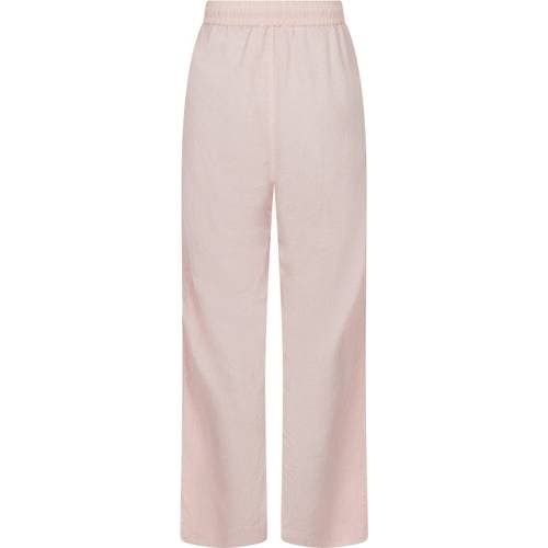 Neo Noir Sonar Linen Pants - Rose Smoke