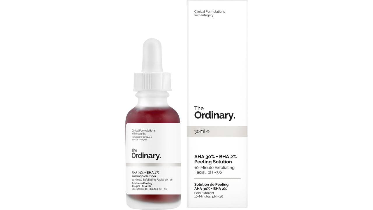 The Ordinary AHA 30% + BHA 2% Peeling Solution