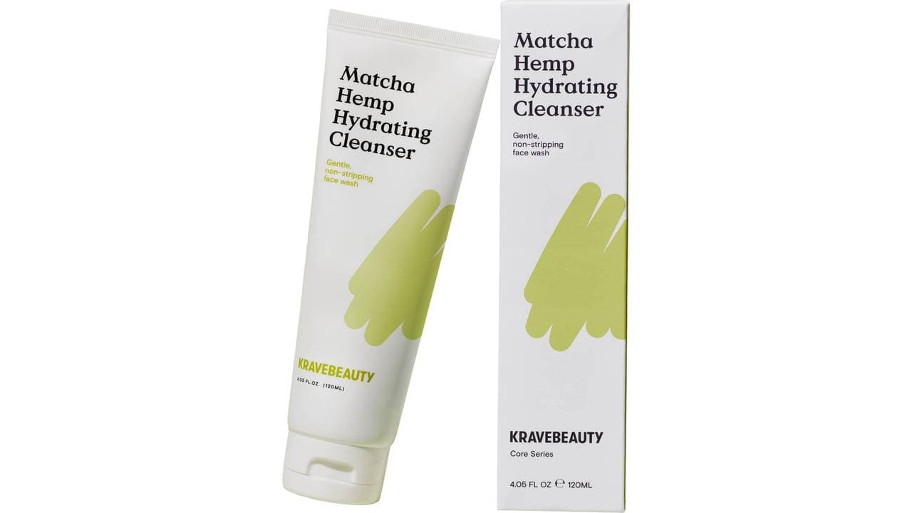 KraveBeauty Matcha Hemp Hydrating Cleanser