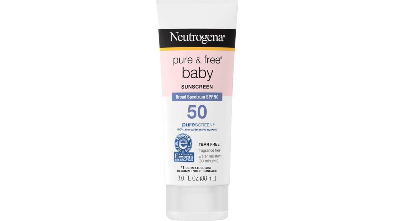 Neutrogena Pure & Free Baby Sunscreen Lotion Broad Spectrum SPF50
