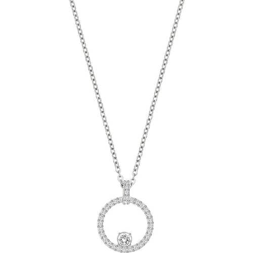 Swarovski Creativity Necklace - Silver/White