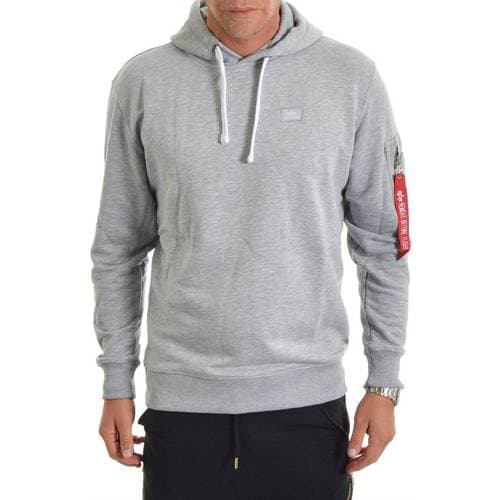 Alpha Industries X-Fit Hoodie - Grey Heather