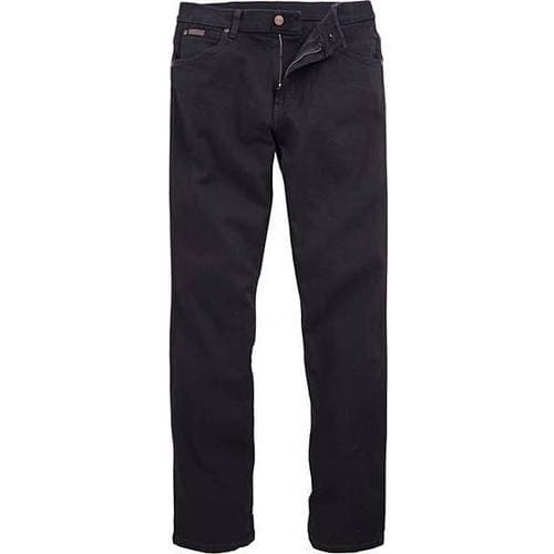 Wrangler Texas Stretch Jeans - Black Overdye