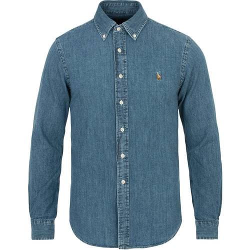 Polo Ralph Lauren Classic Fit Denim Shirt - Denim
