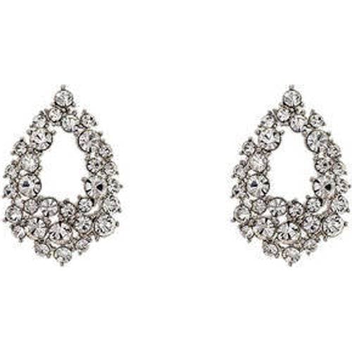 Lily and Rose Petite Alice Earrings - Silver/Transparent