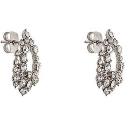Lily and Rose Petite Alice Earrings - Silver/Transparent