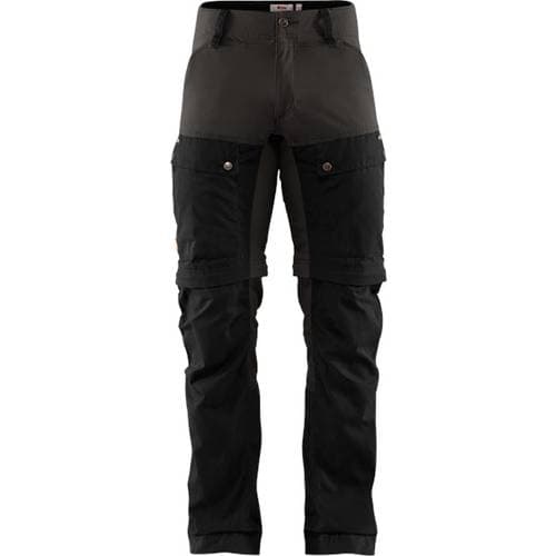 Fjällräven Keb Gaiter Trousers - Black/Stone Grey