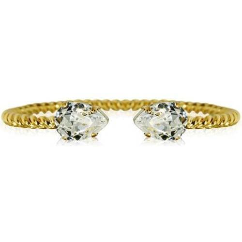 Caroline Svedbom Mini Drop Bracelet - Gold/Crystal