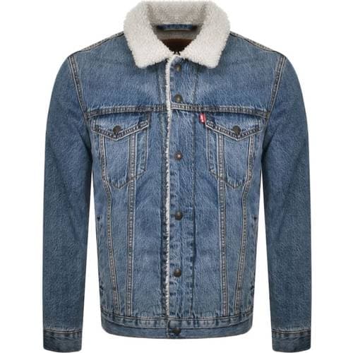 Levi's Type III Sherpa Trucker Jacket - Blue