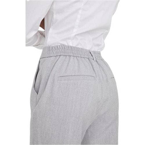 Vero Moda Maya Tailored Trousers - Grey/Light Grey Melange