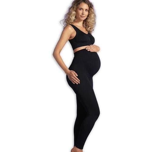 Carriwell Seamless Maternity Support Leggings Black
