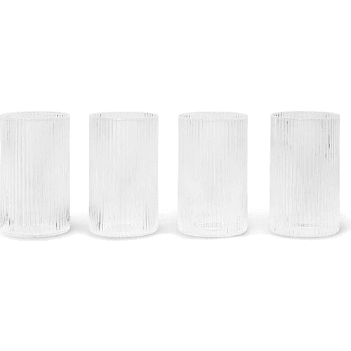 Ferm Living Ripple Verrines Dricksglas 14cl 4st