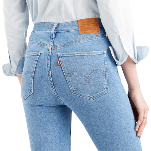 Levi's Mile High Super Skinny Jeans - Naples Stone/Blue