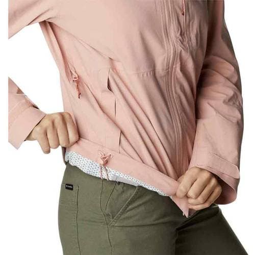 Columbia Women's Omni-Tech Ampli-Dry Shell Jacket - Faux Pink