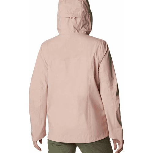 Columbia Women's Omni-Tech Ampli-Dry Shell Jacket - Faux Pink