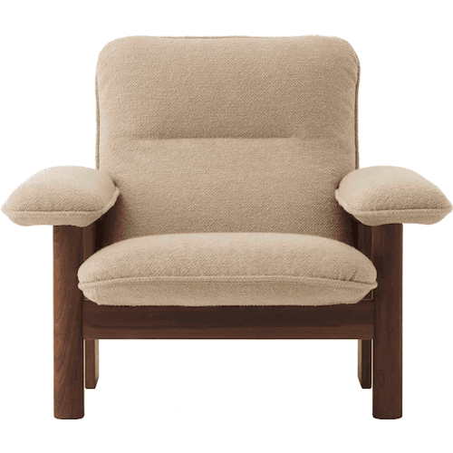 Menu Brasilia Sheepskin 96cm Armchair 82cm