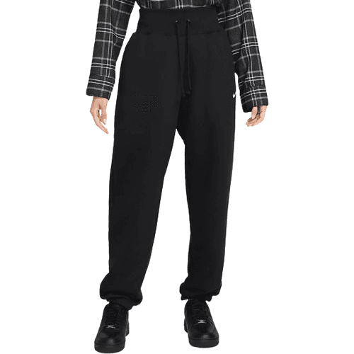 Nike Sportswear Phoenix Fleece High-Rise Trousers Women's - Black/Sail