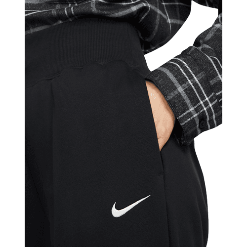 Nike Sportswear Phoenix Fleece High-Rise Trousers Women's - Black/Sail
