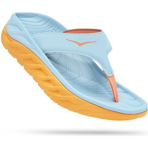 Hoka Ora Recovery Flip - Summer Song/Amber Yellow