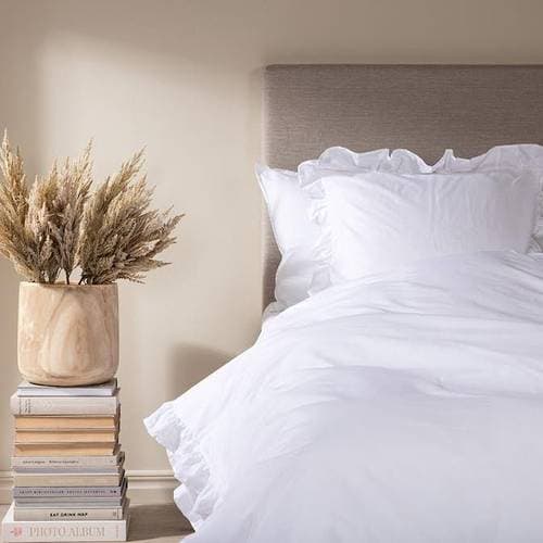 Sky Furniture Lucia Påslakan Vit (200x150cm)