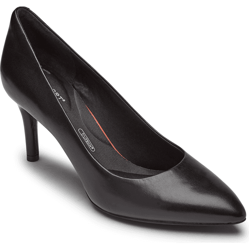 Rockport Women's Total Motion 75mm Pointy Pump, M, Leather