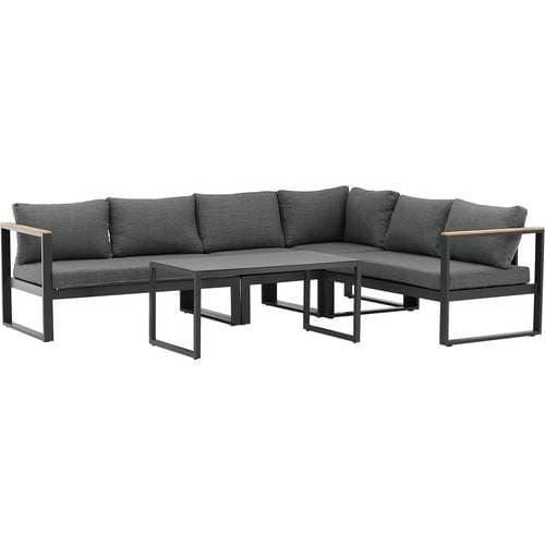 Venture Design Texas Loungeset, 1 Bord inkl. 1 Stolar & 4 Soffor