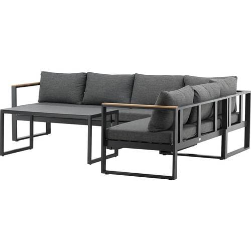 Venture Design Texas Loungeset, 1 Bord inkl. 1 Stolar & 4 Soffor