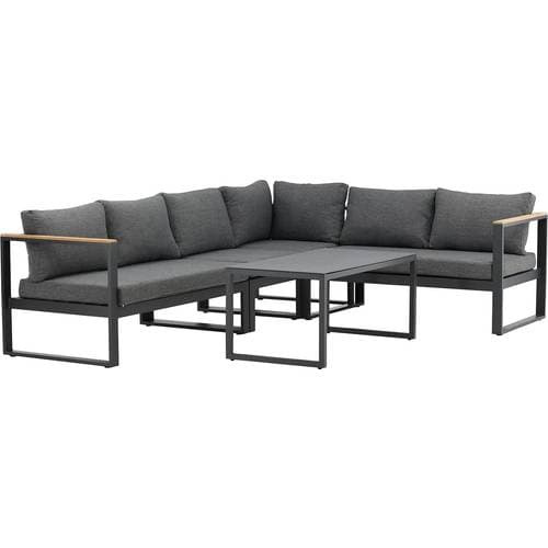 Venture Design Texas Loungeset, 1 Bord inkl. 1 Stolar & 4 Soffor