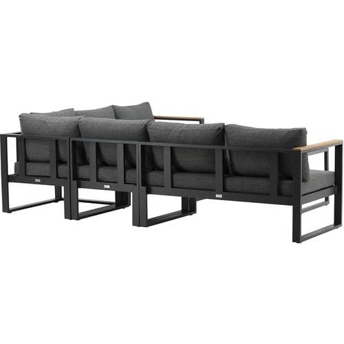 Venture Design Texas Loungeset, 1 Bord inkl. 1 Stolar & 4 Soffor