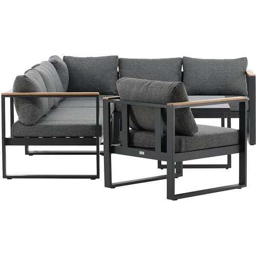 Venture Design Texas Loungeset, 1 Bord inkl. 1 Stolar & 4 Soffor