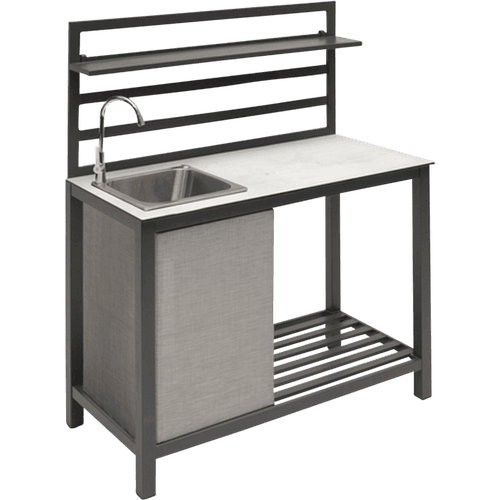 Hillerstorp Åminne Outdoor Kitchen Set Grey