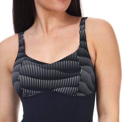 Speedo Womens Sculpture ContourLustre Printed Swimsuit