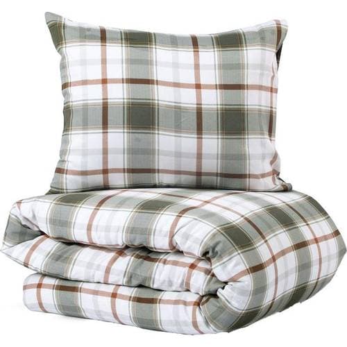 Kosta Linnewäfveri Grohed Påslakan Grön, Röd (210x150cm)