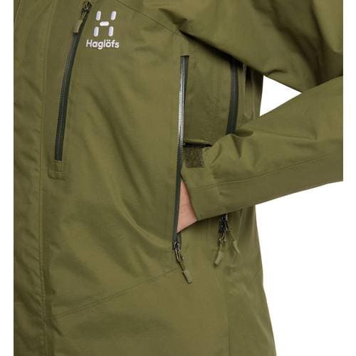 Haglöfs Astral GTX Jacket Women - Olive Green