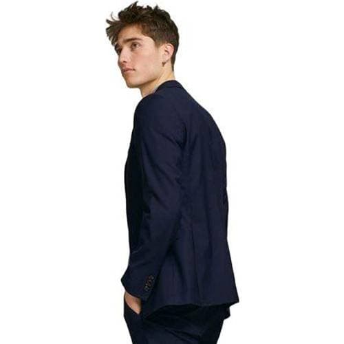 Jack & Jones 2 Piece Super Slim Fit Suit - Blue/Medieval Blue