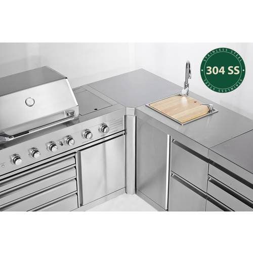 MyOutdoorKitchen Classic Line Stainless 304SS 90°