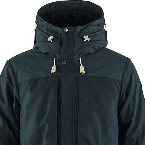 Fjällräven Singi Wool Padded Parka - Dark Navy