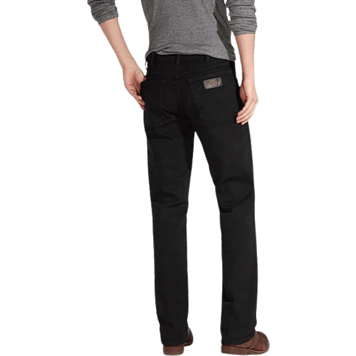 Wrangler Texas Stretch Jeans - Black Overdye