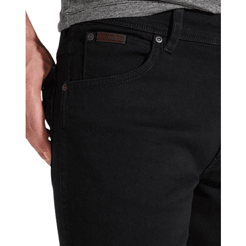 Wrangler Texas Stretch Jeans - Black Overdye