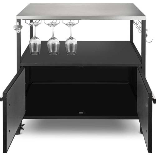 Austin and Barbeque Side Table with Practical Storage