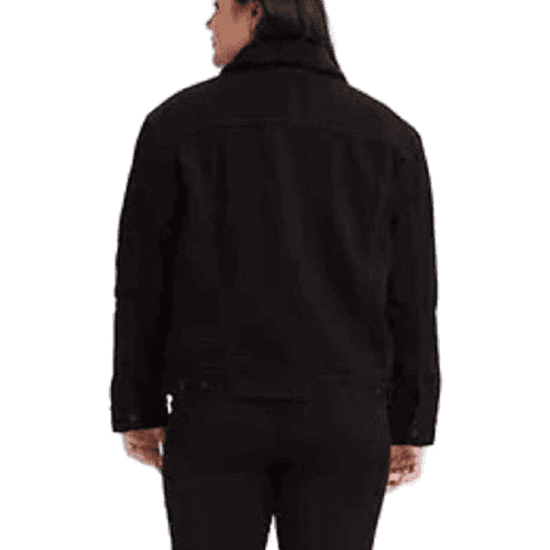Levi's Ex-Boyfriend Sherpa Trucker Jacket - Forever Black