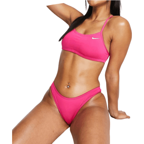 Nike Essential Racerback Bikini Top - Pink Prime