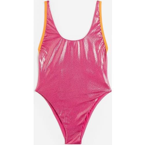 Speedo Baddräkt Foliematerial Blomrosa, Baddräkter