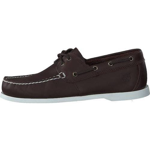 Timberland Cedar Bay Boat Shoe Dk Brown Full Grain Brun