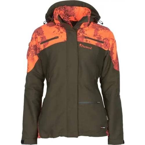 Pinewood Hunter Pro Xtreme 2.0 Camou jacka dam, Strata Blaze/Mossgrön