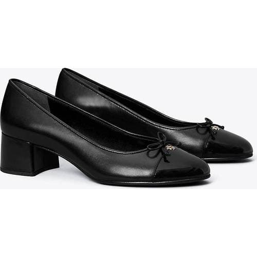 Tory Burch Cap-Toe Pump Perfect Black/Perfect Black